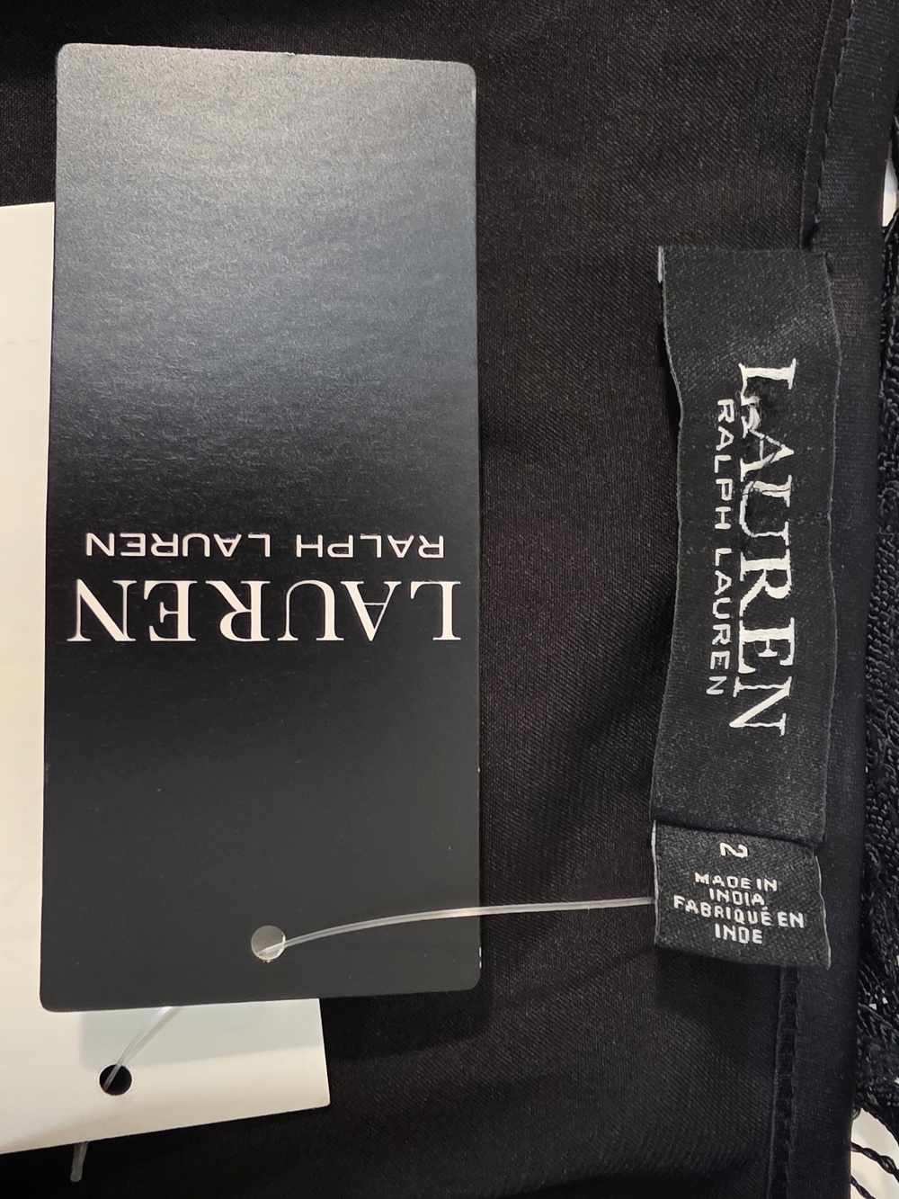 Lauren Ralph Lauren Women’s Little Black Dress Lauren Collection Size 2